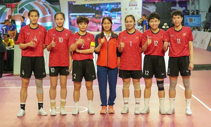 Cầu mây Việt Nam đang có thế mạnh ở nội dung 4 người - Ảnh: TUYỂN CẦU MÂY VIỆT NAM

