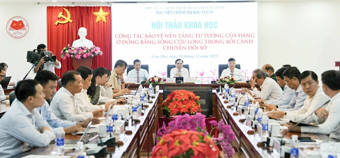 Hội thảo khoa học: “Công tác bảo vệ nền tảng tư tưởng của Đảng ở ĐBSCL trong bối cảnh chuyển đổi số”