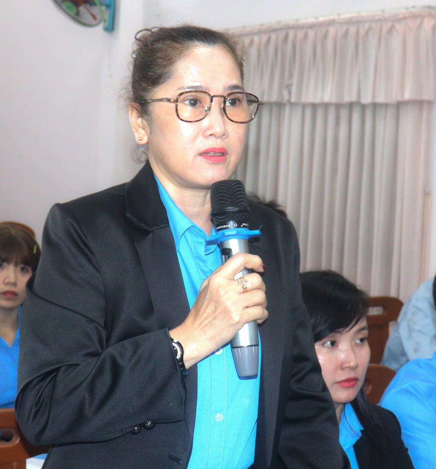 Bà Lâm Thị Ngọc Hà. Ảnh: CẨM HUỆ