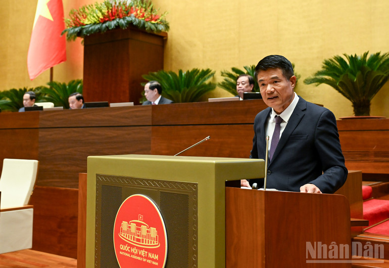 Viện trưởng Viện Kiểm sát nhân dân tối cao Nguyễn Huy Tiến. (Ảnh: DUY LINH)