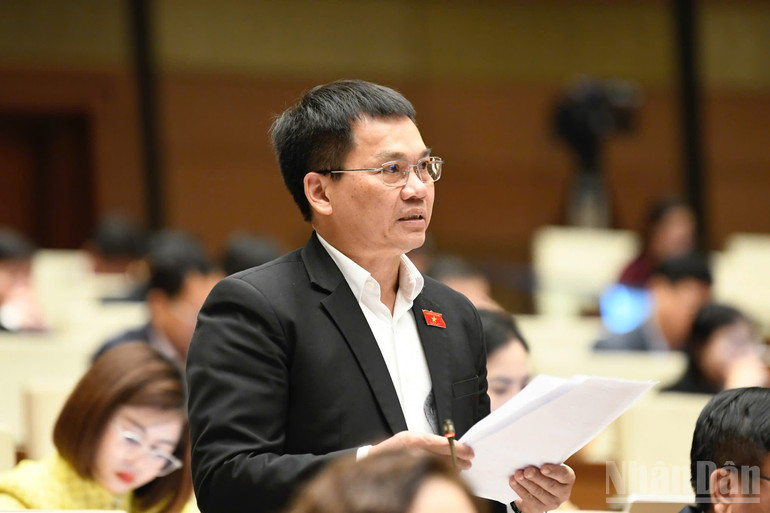 Đại biểu Quốc hội Dương Khắc Mai. (Ảnh: DUY LINH)
