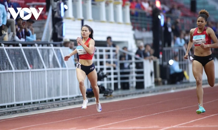 VĐV Gen Z giành HCV, điền kinh Việt Nam trở lại thế thống trị 400m nữ SEA Games