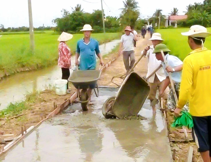 An Ngãi Trung phát triển nông thôn toàn diện, bền vững
