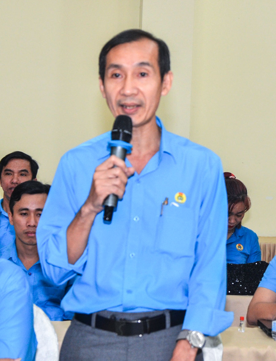 Ông Phạm Văn Minh. ẢNH: TRẦN QUỐC