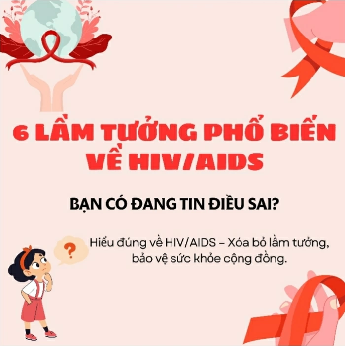 Hiểu đúng về HIV: 6 lầm tưởng phổ biến cần loại bỏ