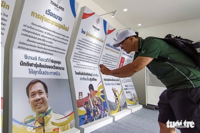 Xạ thủ Hoàng Xuân Vinh được Thái Lan vinh danh tại SEA Games 33