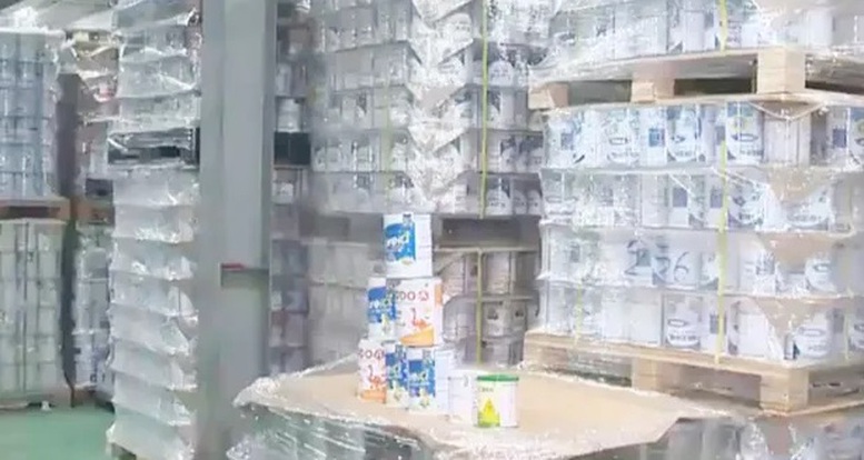 Kho sữa giả bị phát hiện gần đây