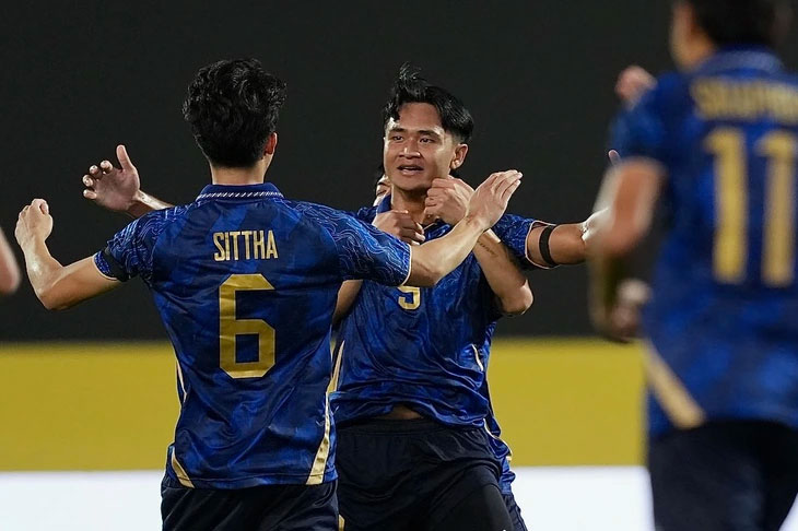 U22 Thái Lan sẽ tranh HCV SEA Games 33 với U22 Việt Nam - Ảnh: FAT