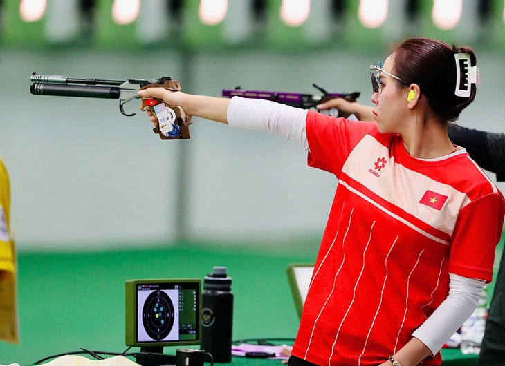 Trịnh Thu Vinh có một kỳ SEA Games đáng nhớ với những thành tích đáng nể - Ảnh: NGUYÊN KHÔI

