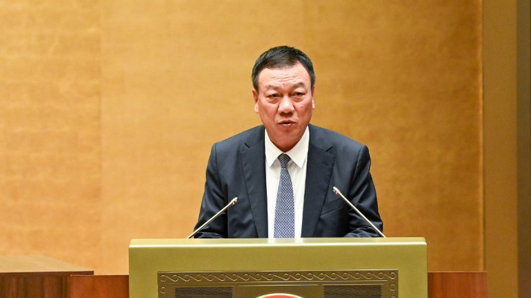 Tổng Thanh tra Chính phủ Đoàn Hồng Phong. (Ảnh: DUY LINH)