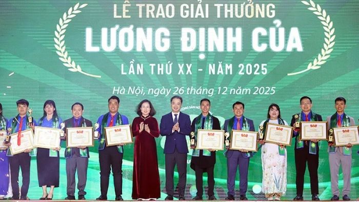 Vinh danh 30 nhà nông trẻ dẫn dắt phong trào khởi nghiệp và hội nhập