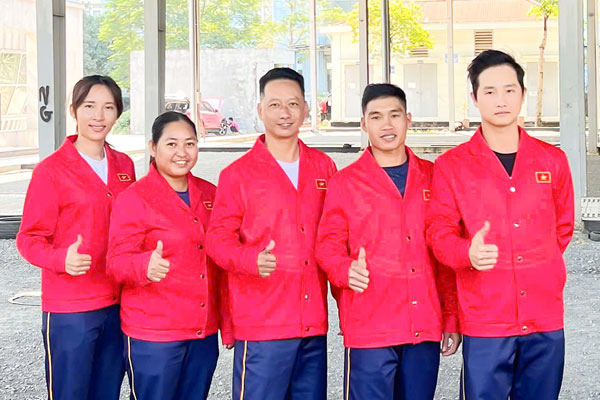 5 thành viên của bi sắt Vĩnh Long đang góp mặt tại ĐTQG chuẩn bị cho SEA Games 33.