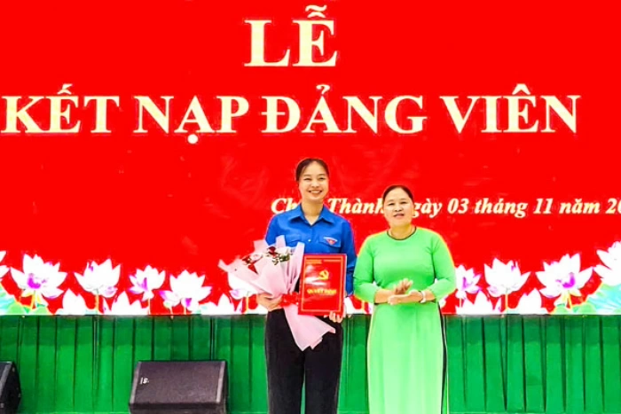 Châu Thành nâng cao chất lượng phát triển đảng viên