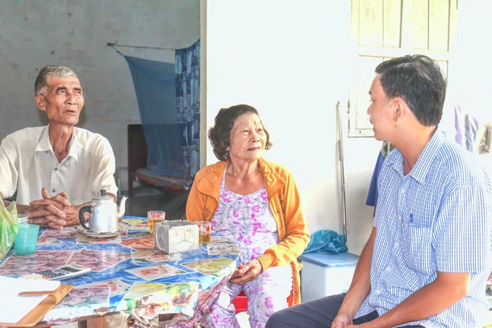 Cựu chiến binh xã Trà Côn đóng góp xây dựng quê hương