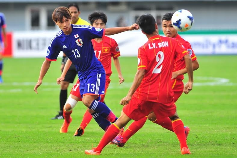 U19 Việt Nam đã thi đấu đầy cố gắng - Ảnh: Gia Hưng