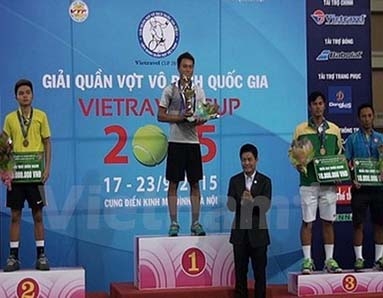 2 tay vợt vừa góp mặt trong trận chung kết đơn nam giải vô địch quốc gia 2015 cũng tham gia.