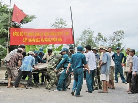 Phong trào “Trà Ôn chung sức xây dựng nông thôn mới” đã tạo được sự đồng thuận cao trong nhân dân.