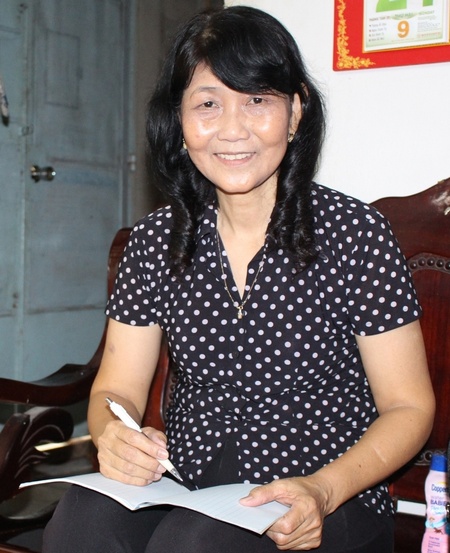 Bà Phan Thị Tuyết Hồng.