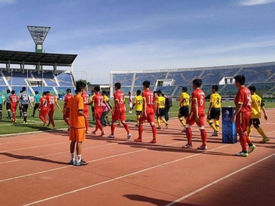 U19 Việt Nam rộng cửa đi tiếp khi Myanmar bất ngờ bị Đông Timor cầm chân (ảnh: Anh Tuấn)