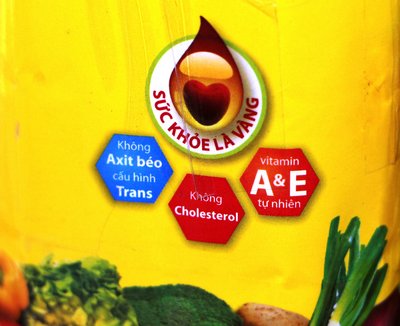 Sản phẩm ghi trên nhãn không có hàm lượng axit béo cấu hình trans nhưng kết quả kiểm nghiệm có trong sản phẩm.