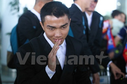 Cầu thủ chủ lực Chanathip của Thái Lan mới trở lại sau chấn thương dài hạn. (Ảnh: Minh Chiến/Vietnam+)