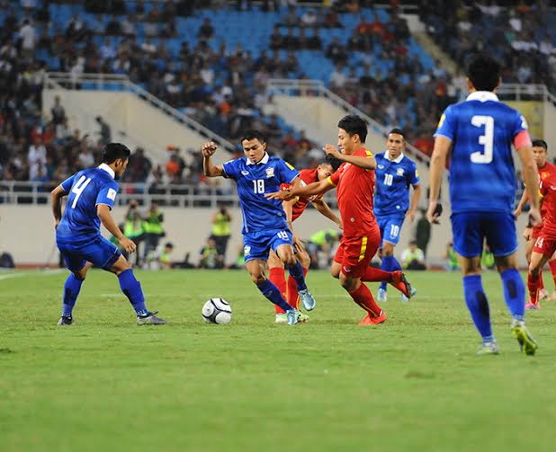 Chanathip (sô 18), cầu thủ được mệnh danh là Messi Thái Lan, ảnh: An An