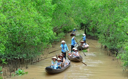 “An Bình đất mẹ cù lao” .Ảnh: VINH HIỂN