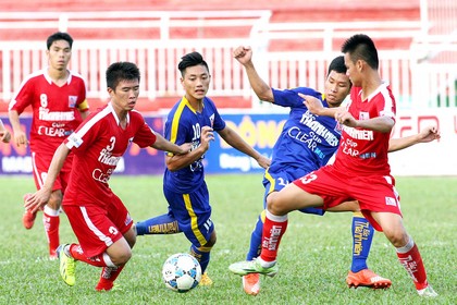 Bình Định (3, 8, 23) trong trận thắng S. Khánh Hòa 1-0.