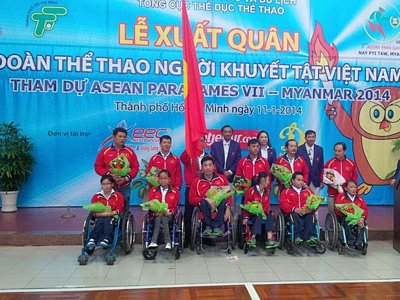 Thêm cơ hội tập huấn nước ngoài cho các vận động viên khuyết tật Việt Nam. (Ảnh: Para Việt Nam)