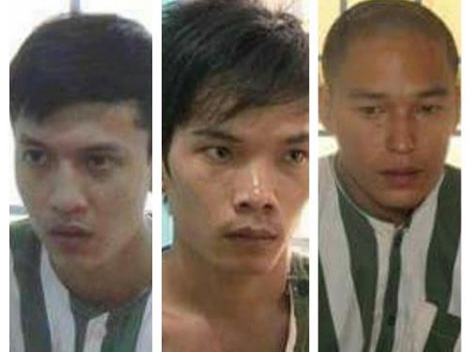 Dương, Tiến, Thoại (từ trái sang)