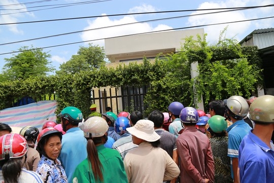 Căn nhà nơi xảy ra vụ thảm sát