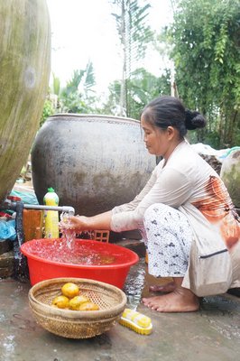 Người dân kỳ vọng nước máy tiếp tục được đầu tư, mở rộng về vùng nông thôn.