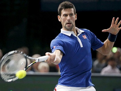 Từng bước chinh phục các danh hiệu trong năm 2015, Djokovic thể hiện sự thống trị chưa từng có trong một mùa giải quần vợt.  Ảnh: Reuters.