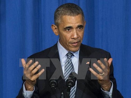 Tổng thống Mỹ Barack Obama. (Nguồn: AFP/TTXVN)