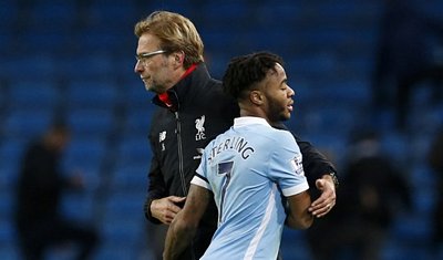 HLV Klopp bắt tay Sterling