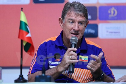 Ông Wiliiams tiết lộ sự thật về đội hình U21 Myanmar. (Ảnh: Minh Chiến/Vietnam+)