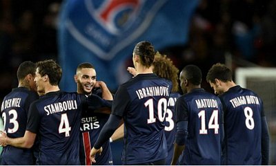 PSG gần như sẽ vô địch Ligue I mùa này dù giải chưa đi hết nửa chặng đường. Ảnh: AFP.