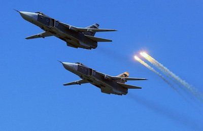 Các máy bay ném bom Su-24 của Nga. (Nguồn: sputniknews.com)