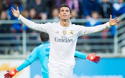 Ronaldo lọt vào tốp 3 chân sút vĩ đại nhất lịch sử La Liga (Ảnh: Getty)