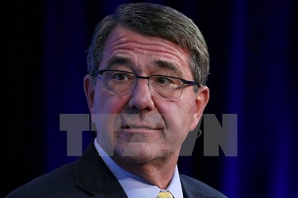 Bộ trưởng Quốc phòng Mỹ Ashton Carter. (Ảnh: AFP/TTXVN)