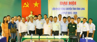 BCH nhiệm kỳ IV (2015- 2020) ra mắt trước đại hội.