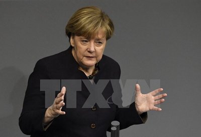 Thủ tướng Đức Angela Merkel. (Nguồn: AFP/TTXVN)