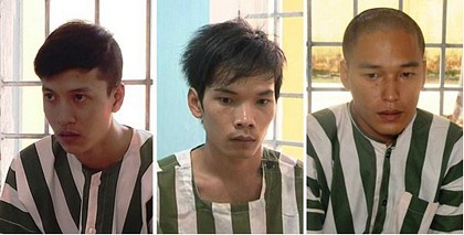 Nguyễn Hải Dương, Vũ Văn Tiến và Trần Đình Thoại.