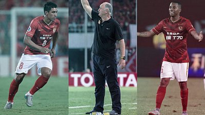 Guangzhou có Paulinho, Robinho và HLV từng vô địch World Cup, Scolari