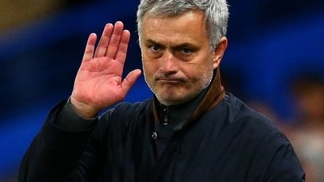 HLV Jose Mourinho bị Chelsea sa thải lần 2. Ảnh: BBC