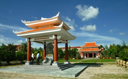 Quang cảnh Khu tưởng niệm.