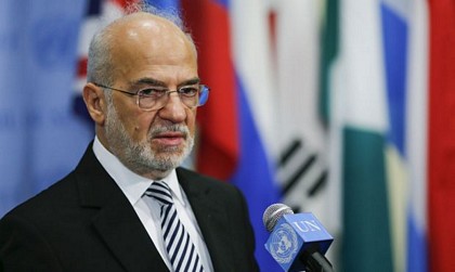 Ngoại trưởng Iraq Ibrahim al-Jaafari khuyến cáo hoặc Thổ Nhĩ Kỳ cần tôn trọng chủ quyền của Iraq, hoặc sẽ phải đối mặt với hành động quân sự. (Ảnh: AFP)