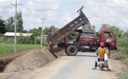 Cải tạo, nâng cấp ĐT 908 góp phần đưa huyện Bình Tân phát triển nhanh hơn trong giai đoạn 2016- 2020.