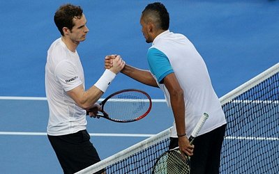 Murray thua sốc Nick Kyrgios (Ảnh: Getty).