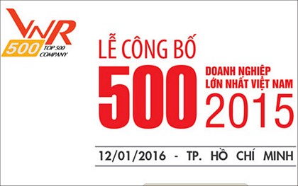 Lần thứ 9 bảng xếp hạng Top 500 doanh nghiệp lớn nhất Việt Nam được công bố. 